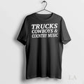 Original Trucks Cowboys And Country Music