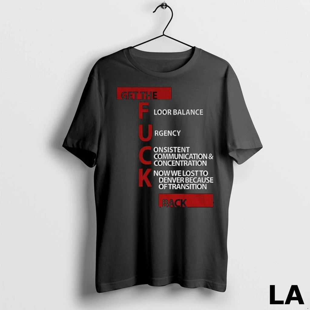 Original Tyronn Lue Los Angeles Clippers Coaches Wearing Get The Floor Balance Urgency Consistent Communications