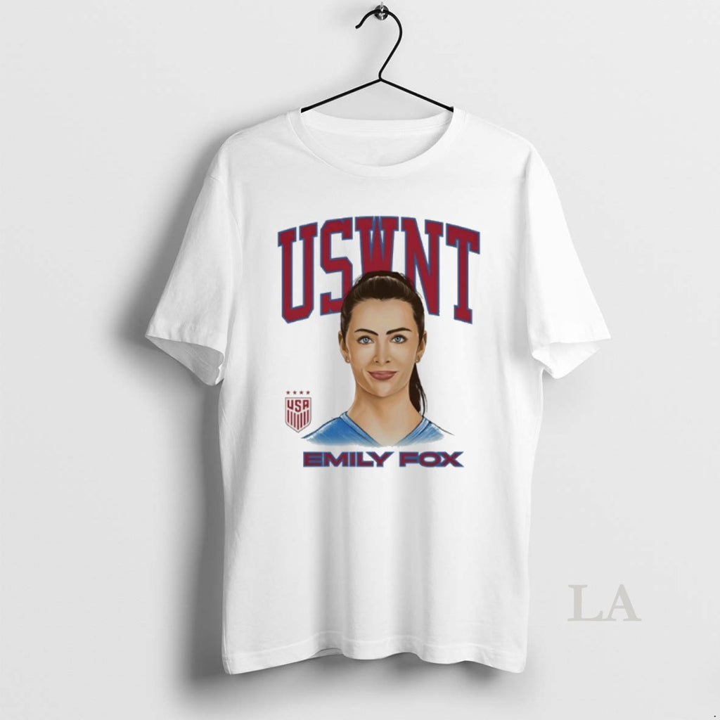 Original Uswnt Emily Fox Player Portrait Art
