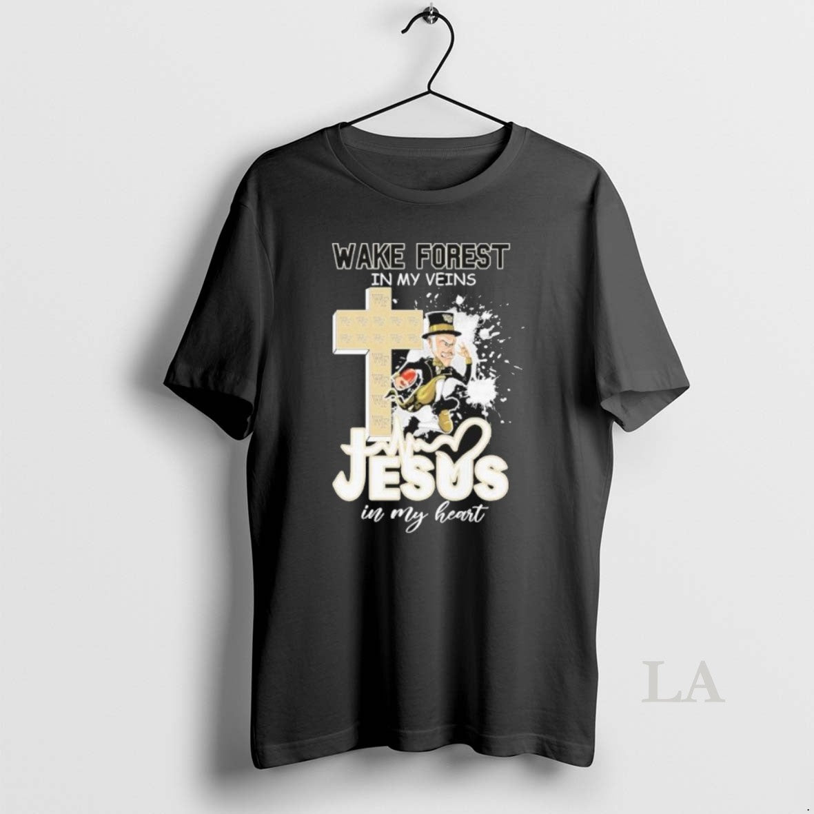 Original Wake Forest Demon Deacons In My Veins Jesus In My Heart