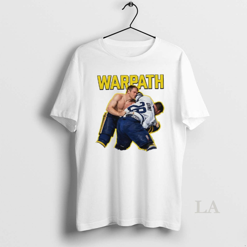 Original Warpath Rayzor Rob Ray Buffalo Sabres Vs Tie Domi Toronto Maple Leafs