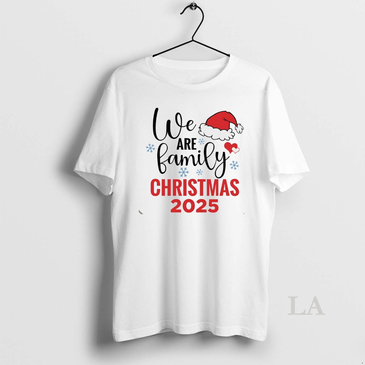 Original We Are Family Christmas 2025 Matching Holiday White