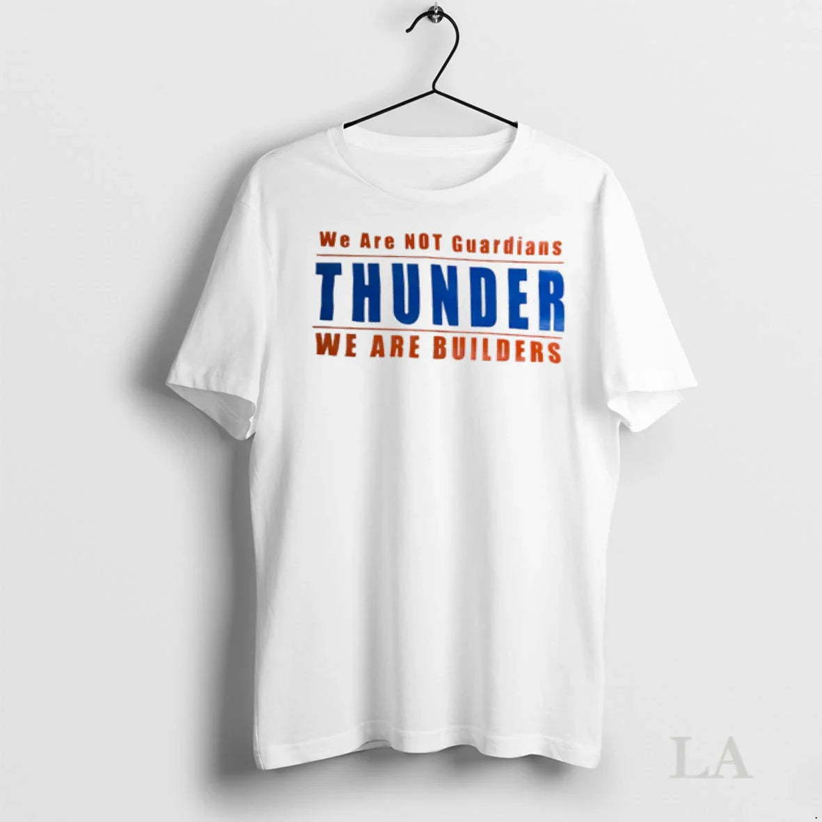 Original We Are Not Guardians Thunder We Are Builders