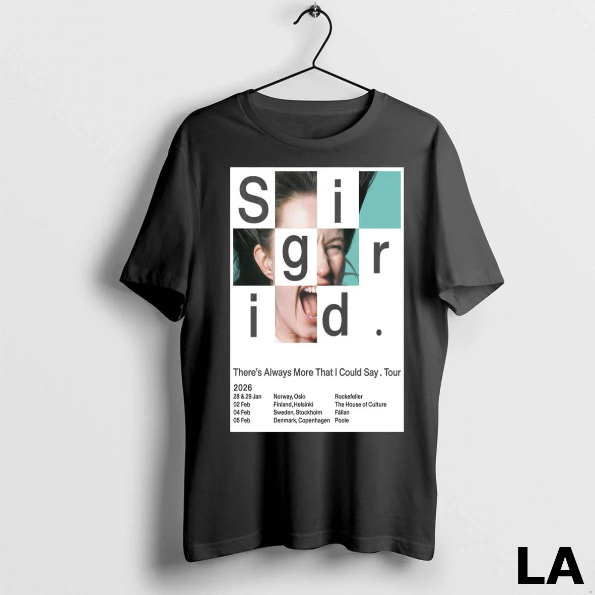 Original Sigrid Theres Always More That I Could Say Tour 2026