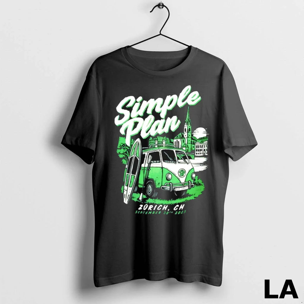 Original Simple Plan Zurich Ch September 30 2025 Concert