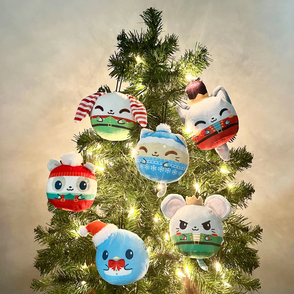 Elf Bunny Plushie Ornament