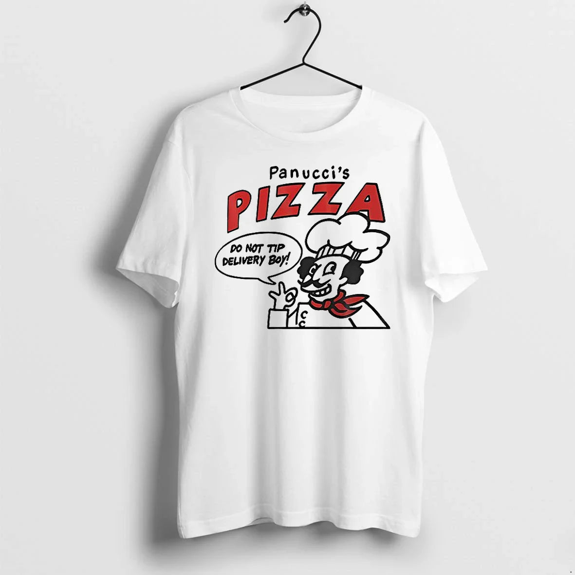 Panuccis Pizza Do Not Tip Delivery Boy Tshirts Sweater