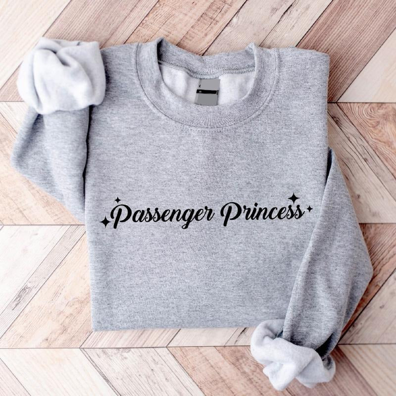 Passenger Princess Funny Girlfriend Summer Trip Funny Princess T-Shirts