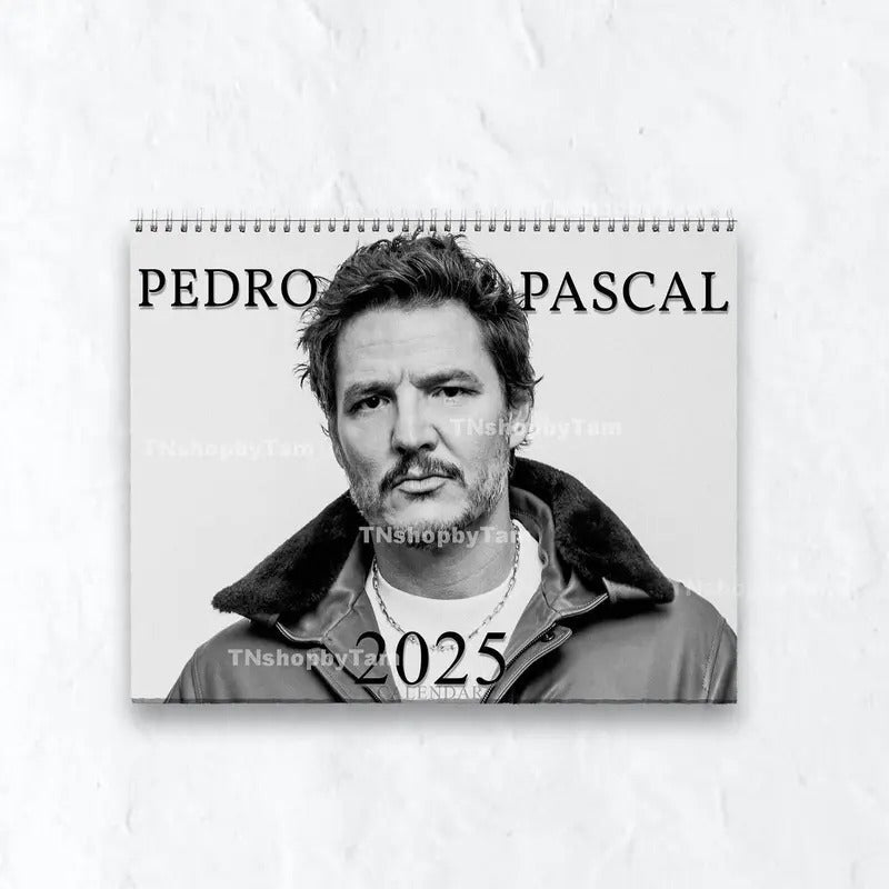 Pedro P4sc4l 2025 Wall Calendar Planner Pedro P4sc4l Celebrity Celebrity Crush Unique New Year 2025 T-Shirts