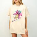 Pencil Coquette Bow Teacher Shirts Coquette Teacher Pencil Teacher Shirts Teacher Cute Teacher Shirts Preppy Teacher T-Shirts