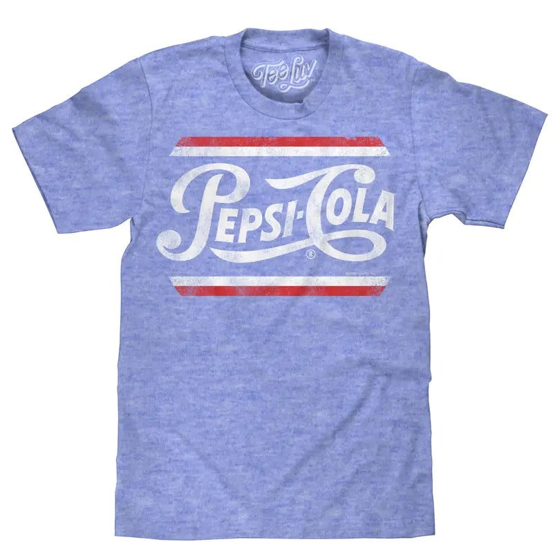 Pepsi Classic Script Blue T-Shirts