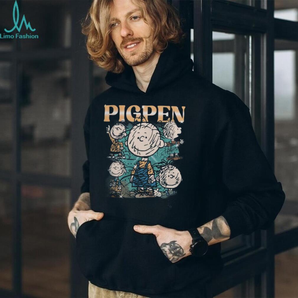 Pigpen Peanuts Gang Vintage 90s Bootleg Retro Shirt
