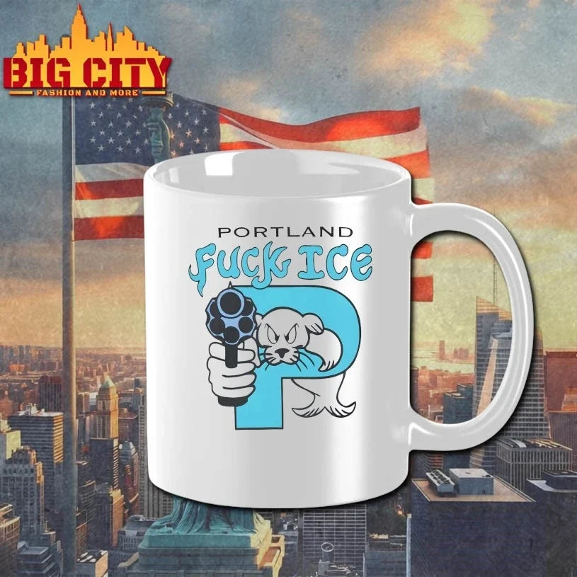 Portland Fuck ICE t-shirt