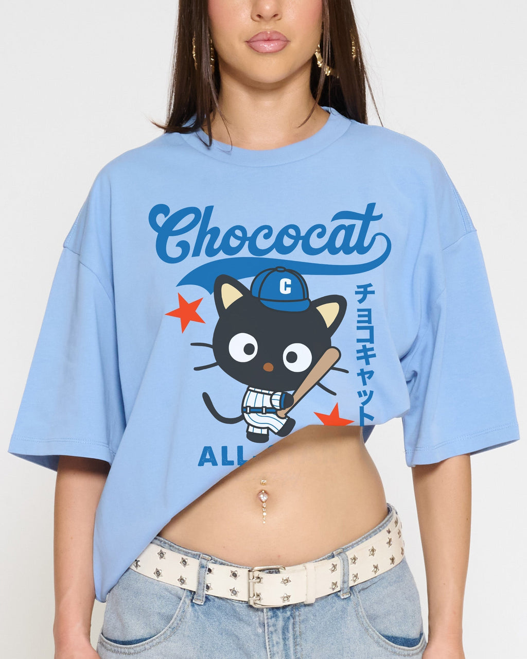 Chococat Baseball Oversized Tee