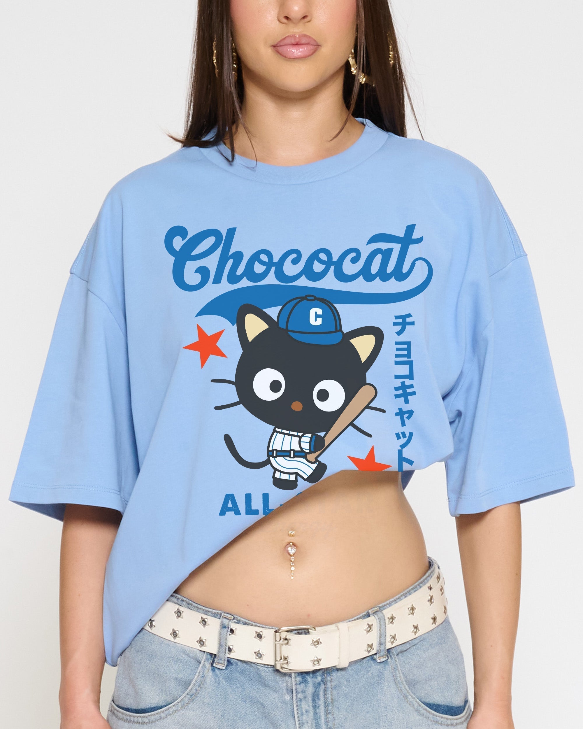 Chococat Baseball Oversized Tee