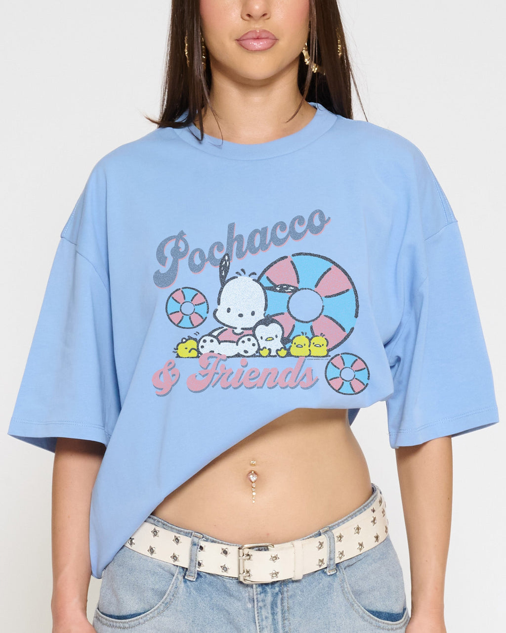 Pochacco Summer Oversized Tee