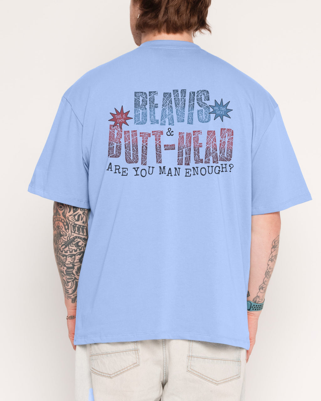 Backyard Wrestling Oversized Tee