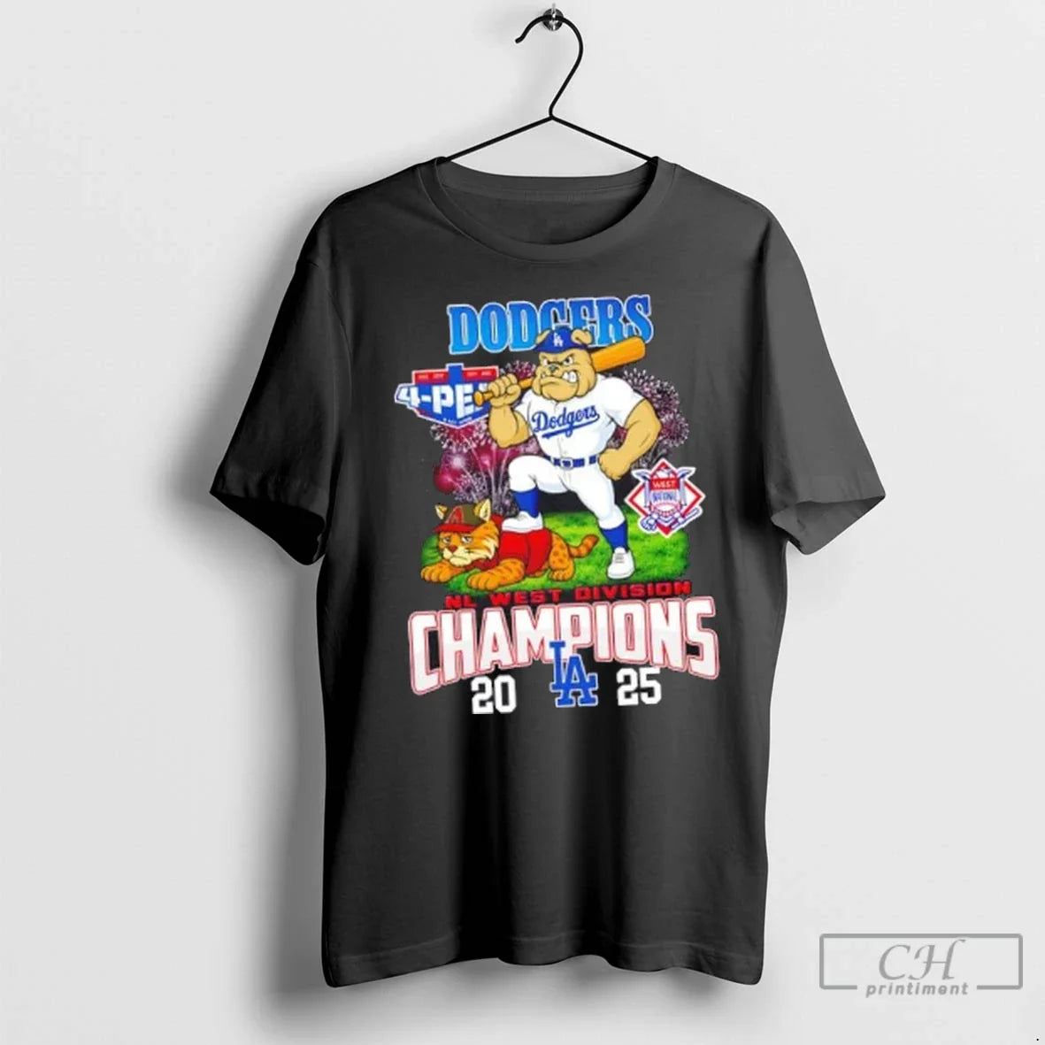 Premium 2025 Nl West Division Champions Los Angeles Dodgers Vs Arizona Diamondbacks Mascots