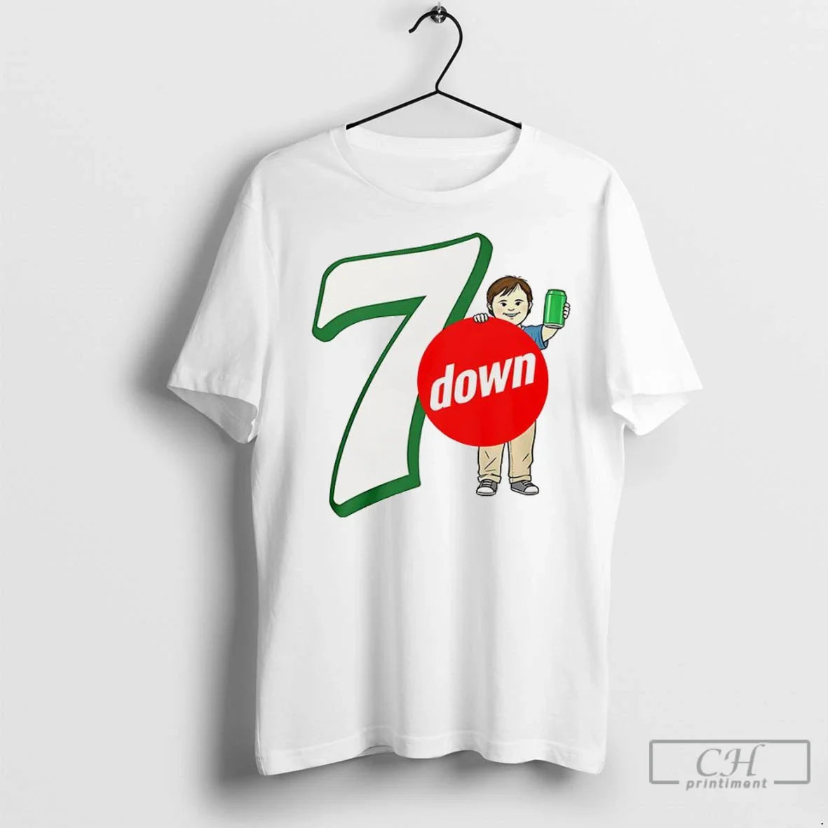 Premium 7 Down Cartoon