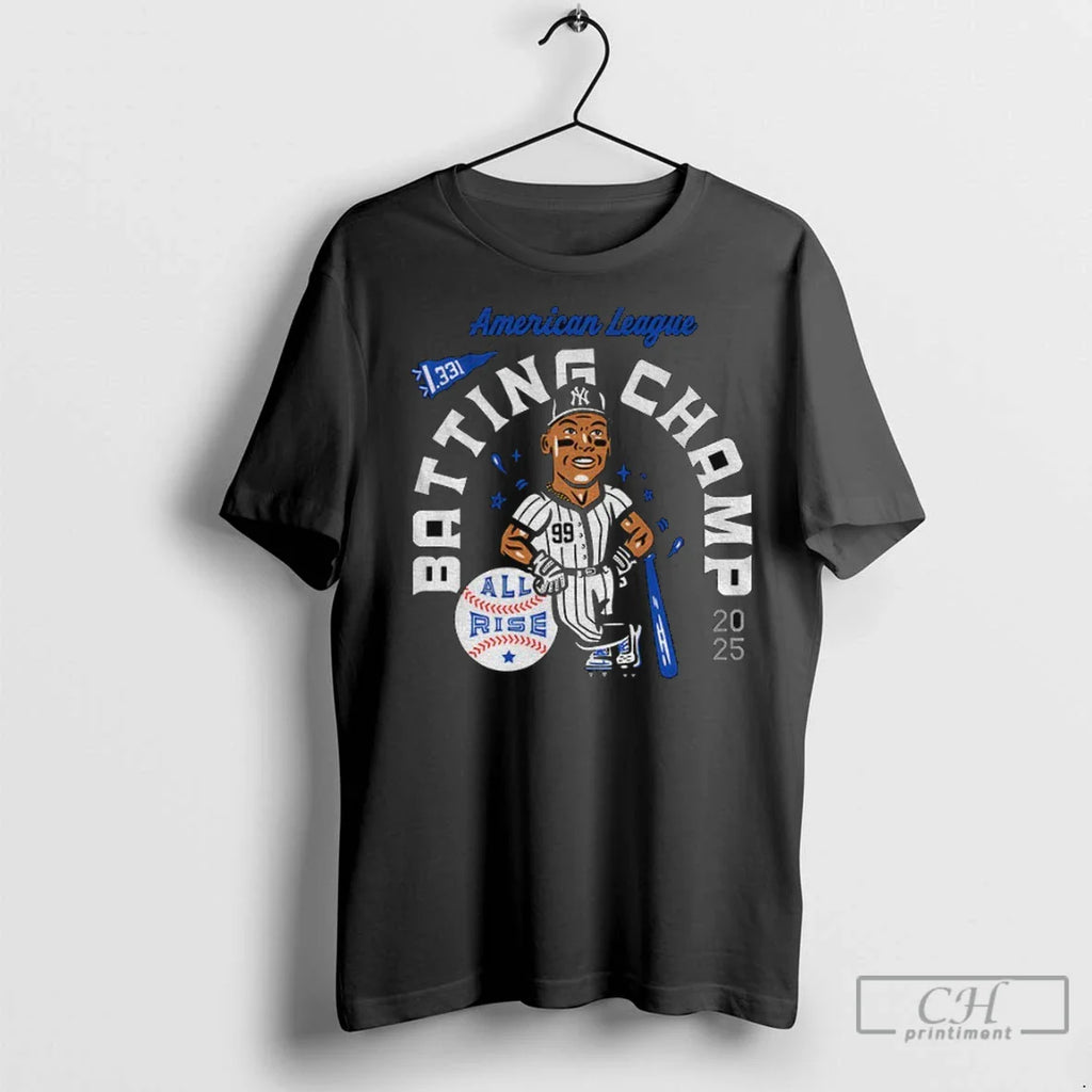 Premium Aaron Judge New York Yankees Mlb Baseball American League Batting Champ 2025