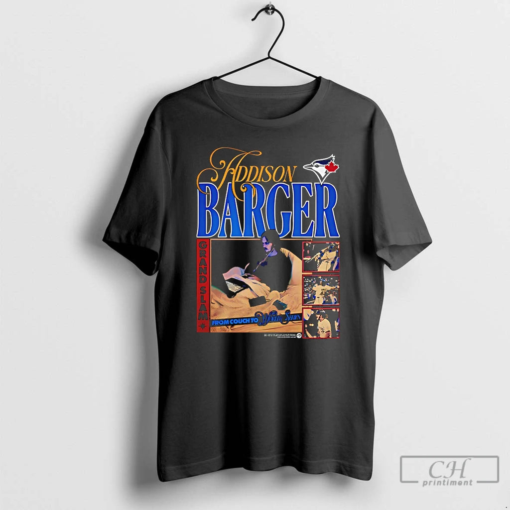 Premium Addison Barger From Couch To Toronto Blue Jays Baseball 2026 Vintage T Shirts Sweater