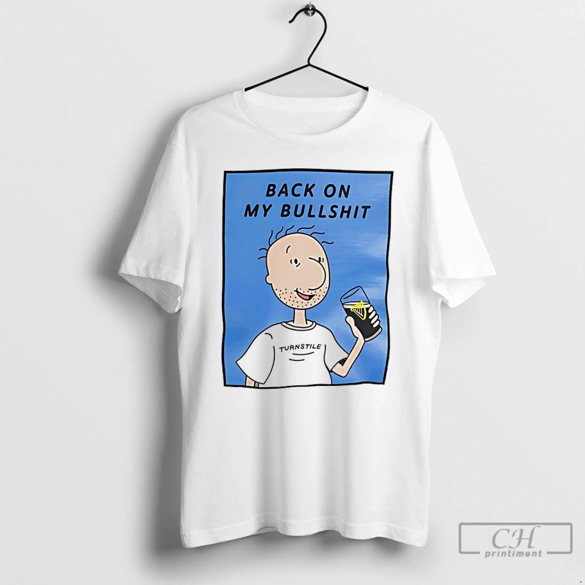 Premium Back On My Bullshit Turnstile