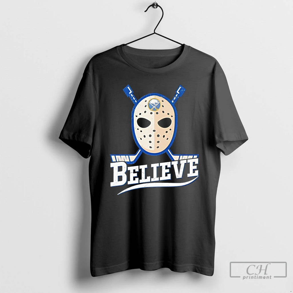 Premium Believe Mask Buffalo Sabres Hockey Stanley Cup Nhl 2026