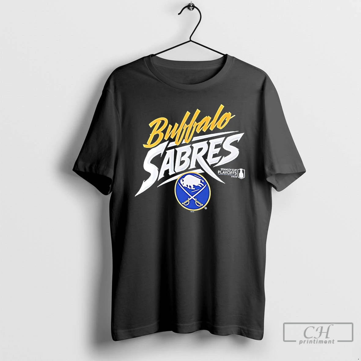 Premium Buffalo Sabres Nhl Playoff Logo 2026