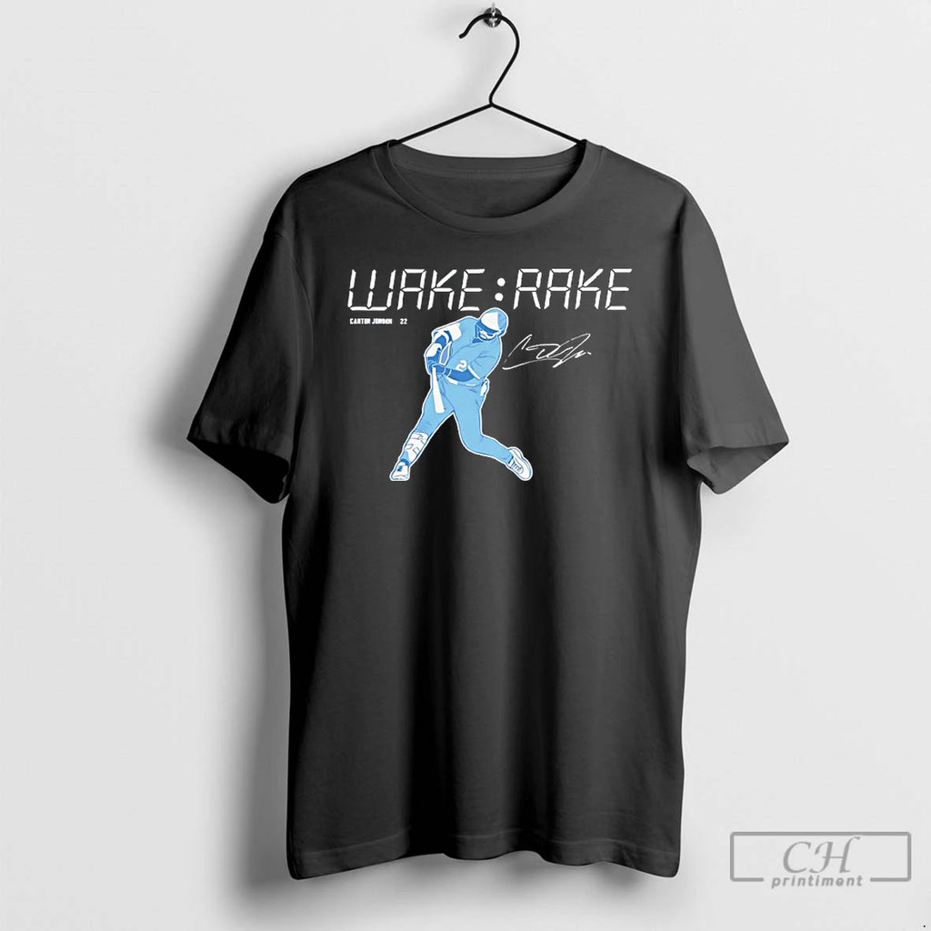 Premium Carter Jensen Kansas City Royals Wake Rake Signature