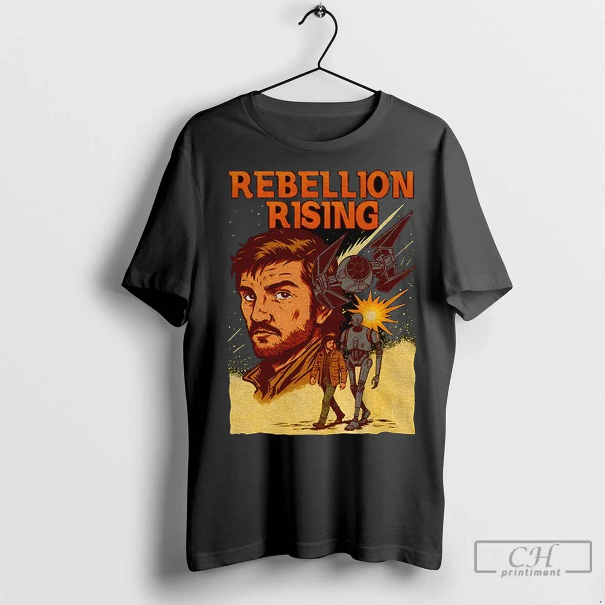 Premium Cassian Andor And K 2so Rebellion Rising