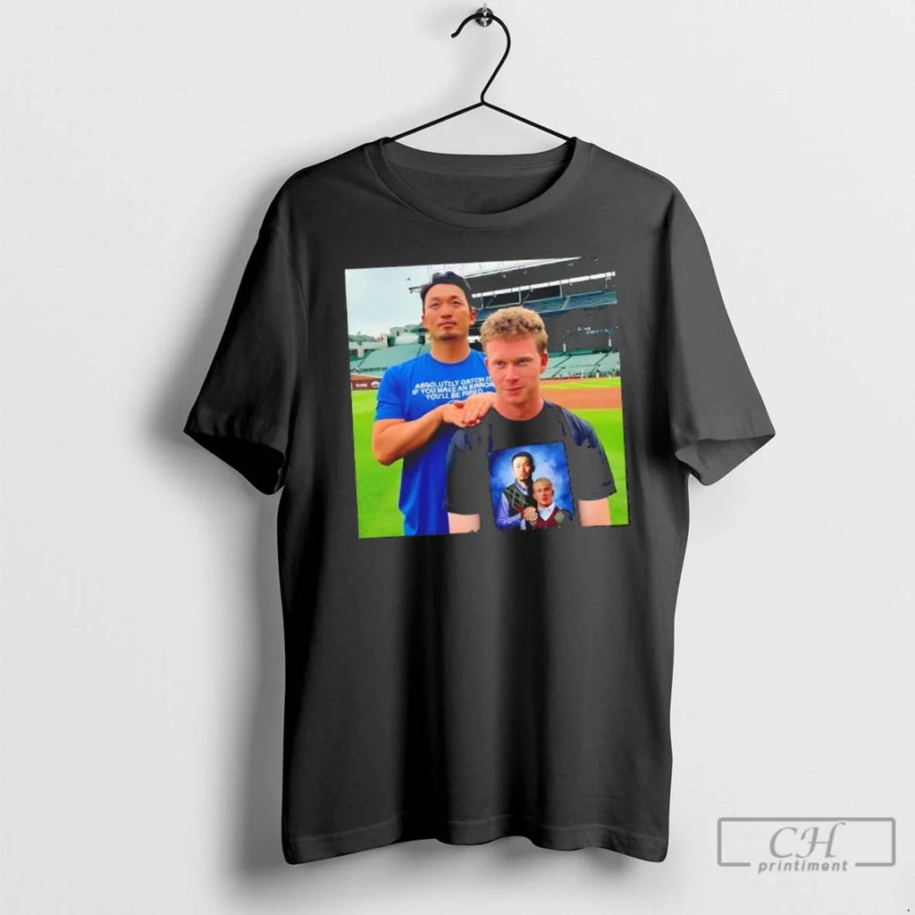 Premium Chicago Cubs Pca And Seiya Suzuki Step Brothers
