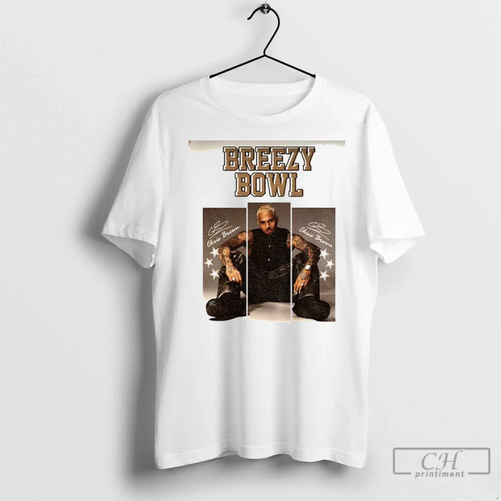 Premium Chris Brown 2025 Breezy Bowl Xx Graphic