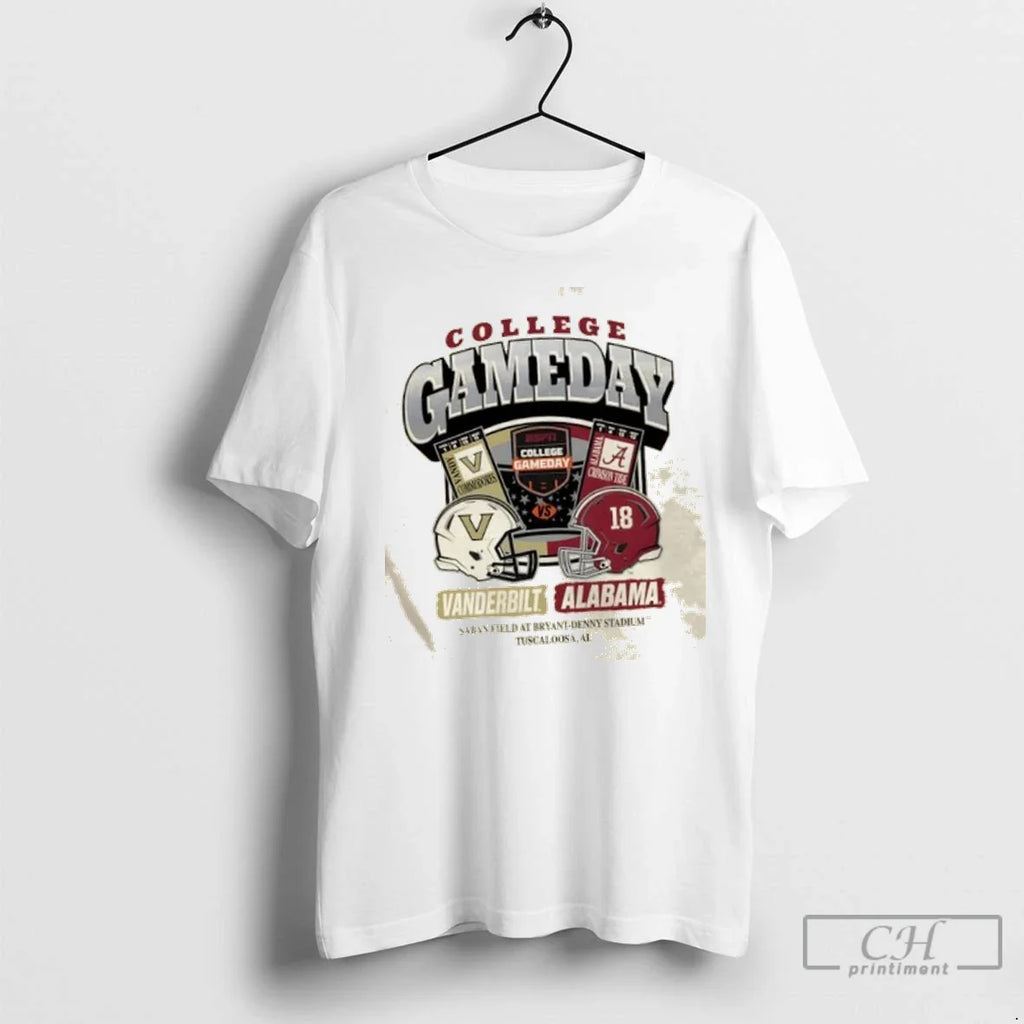 Premium College Gameday Vanderbilt Vs Alabama Saban Field At Bryant Denny Stadium