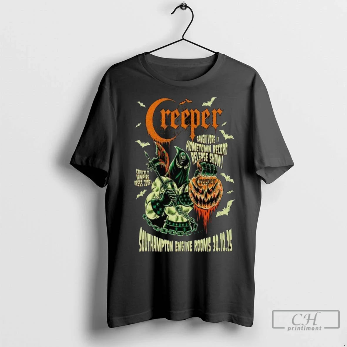 Premium Creeper Southampton Uk October 30 2025 Concert Long Sleve
