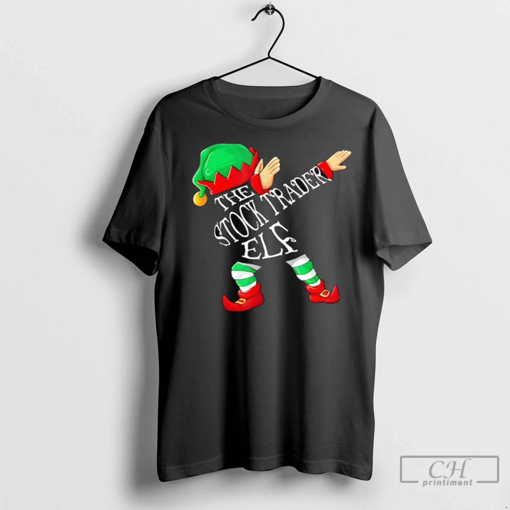 Premium Dabbing Stock Trader Fairy Funny Christmas Holiday