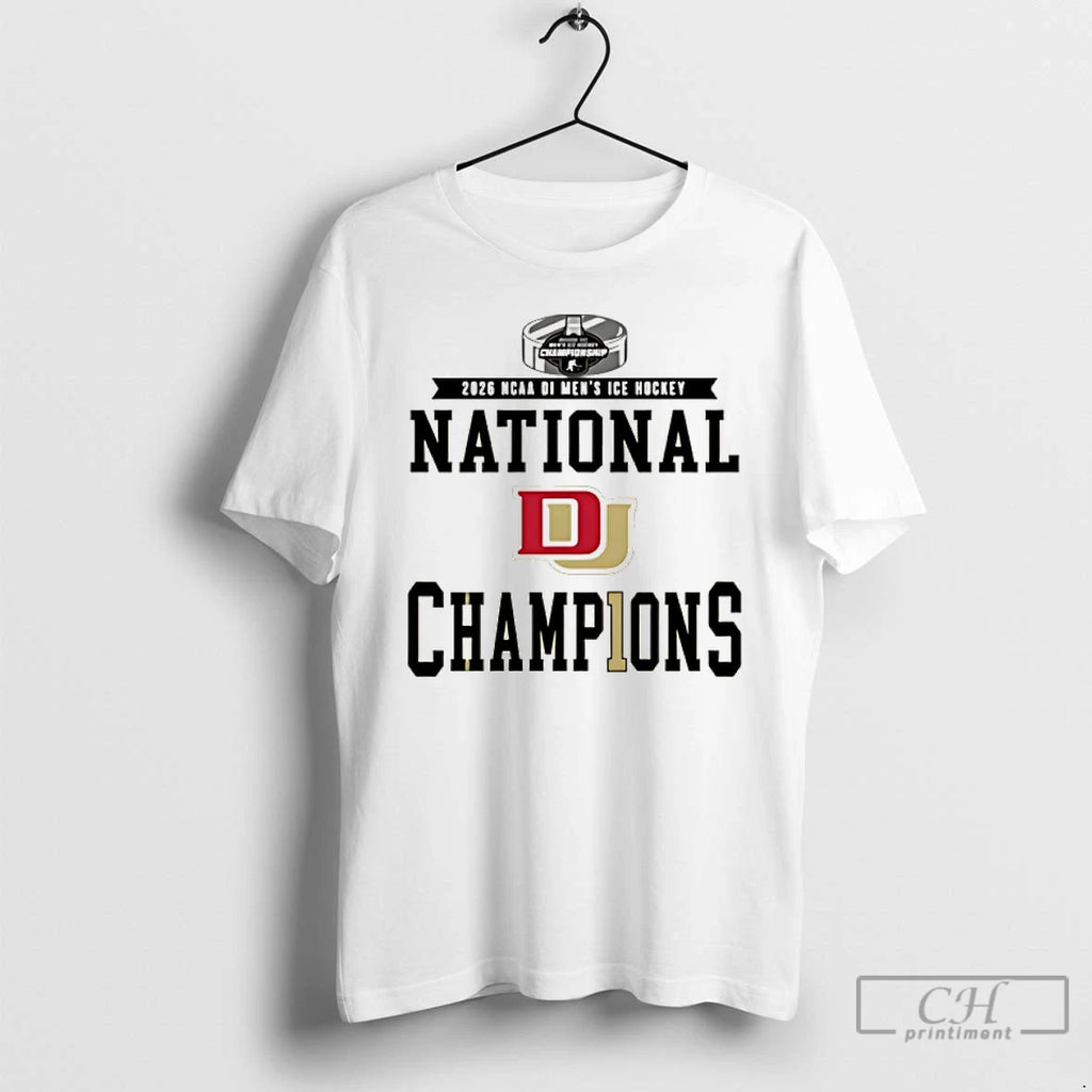 Premium Denver Pioneers Mens Ice Hockey 2026 National Champions Classic