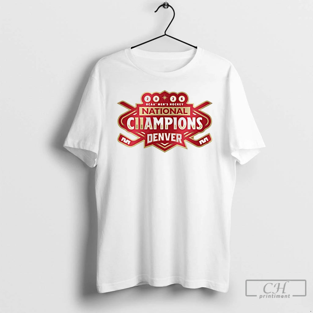 Premium Denver Pioneers Mens Ice Hockey National Champions 2026 Classic