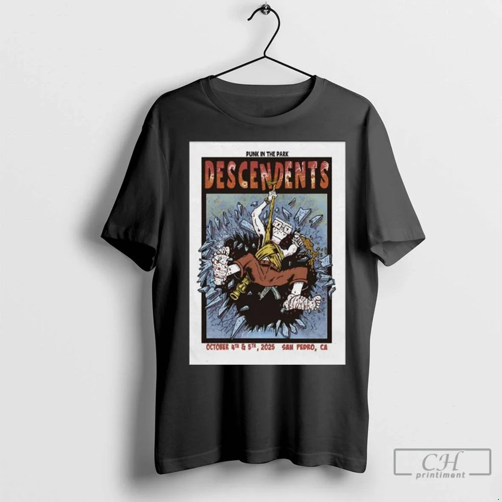 Premium Descendents October 4 5 2025 Punk In The Park Event Long Sleve