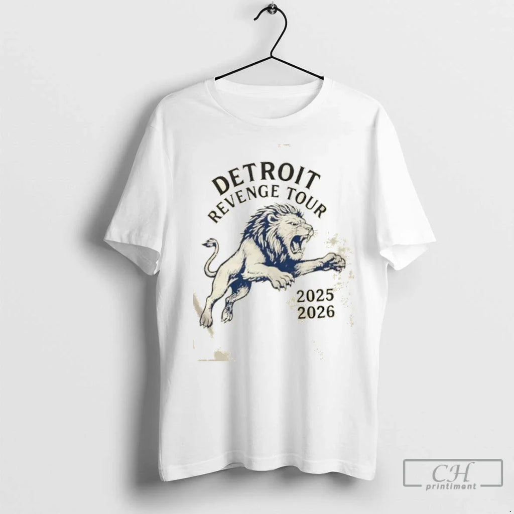 Premium Detroit Lions Revenge Tour 2025 2026