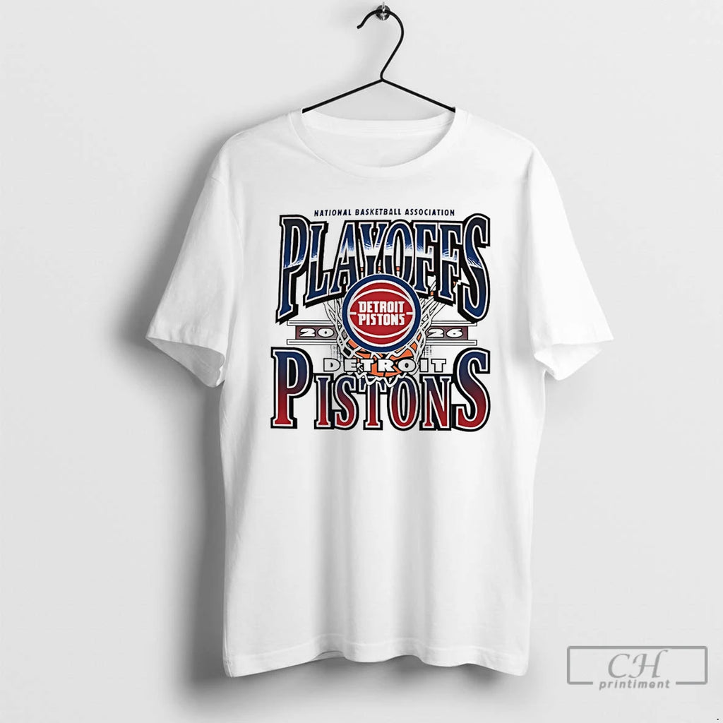 Premium Detroit Pistons 2026 Playoff Participant National Basketball Association