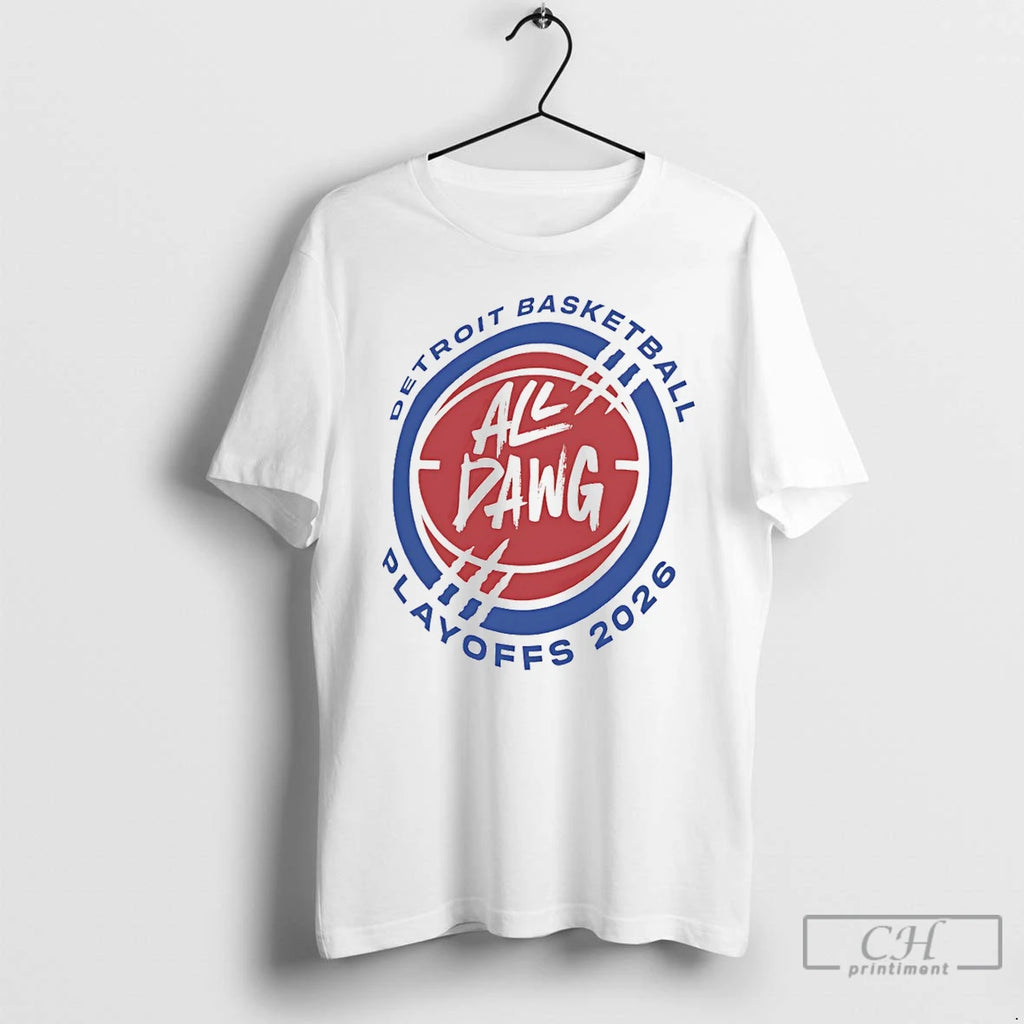 Premium Detroit Pistons All Dawg Detroit Basketball Playoffs 2026
