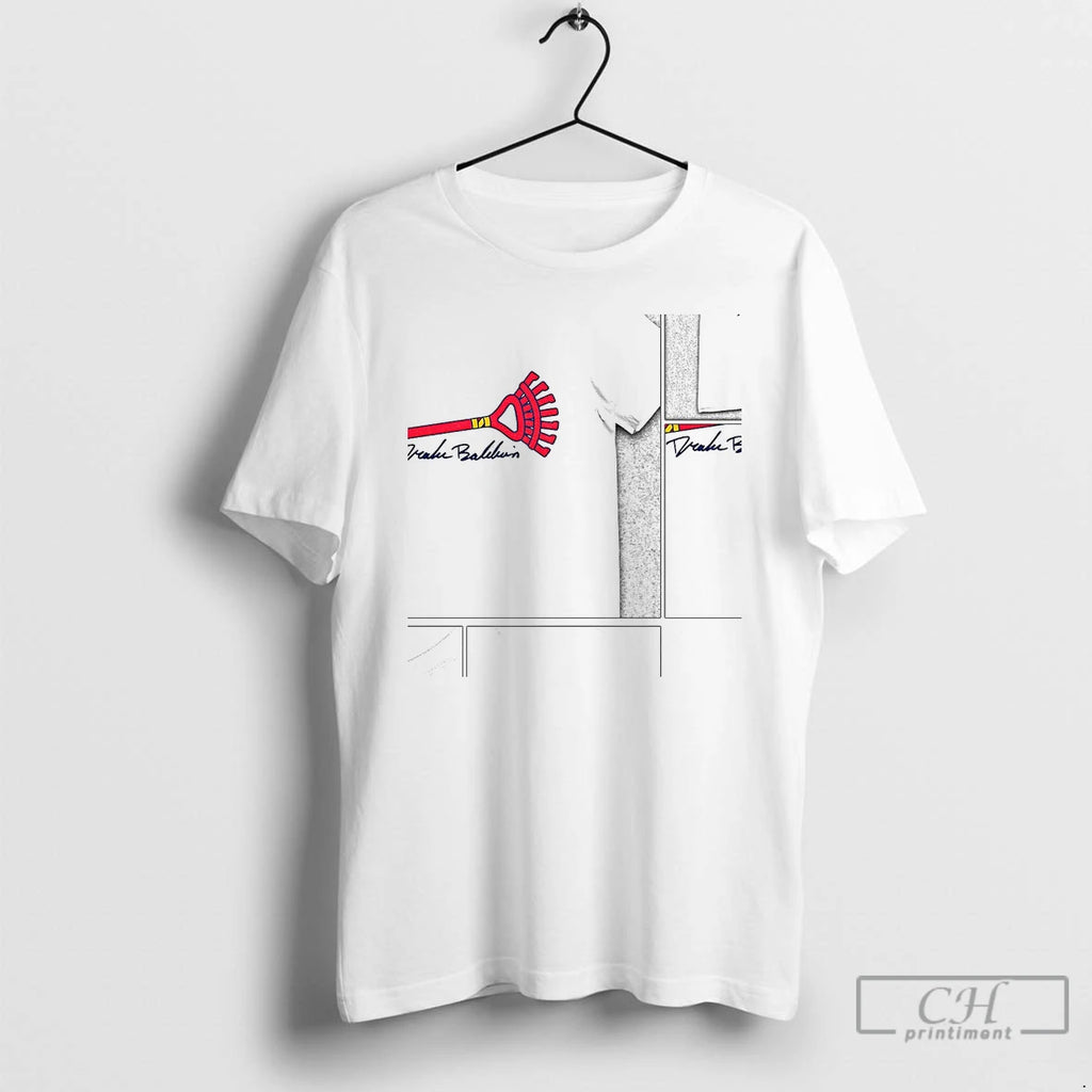 Premium Drake Baldwin Atlanta Braves Baseball Rake Logo