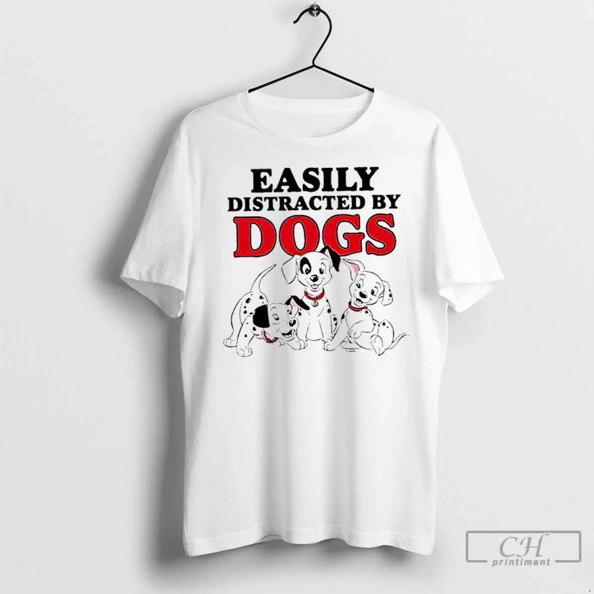 Premium Easily Distracted By Dogs Cute