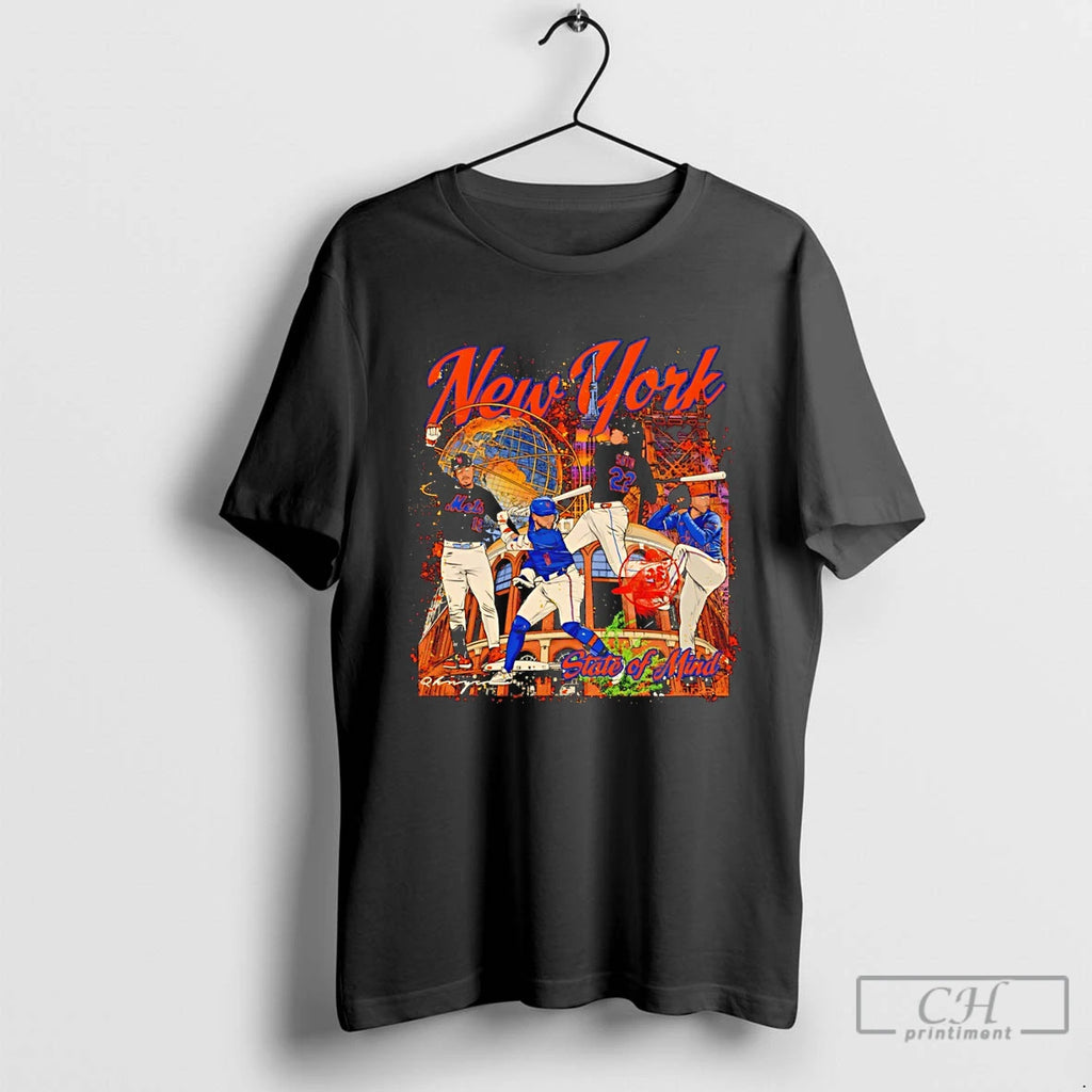 Premium Francisco Lindor Pete Alonso New York Mets Baseball State Of Mind T Shirts Sweater
