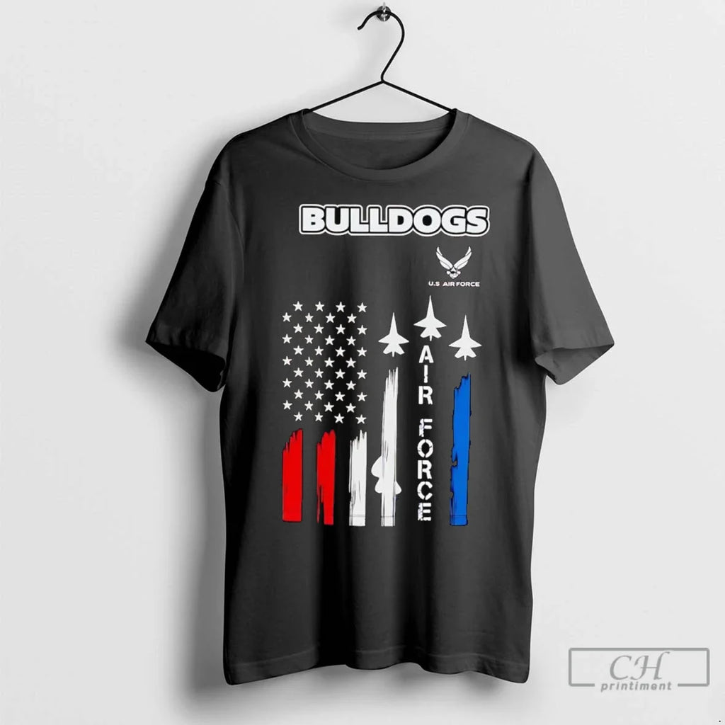 Premium Georgia Bulldogs Us Air Force Us Flag