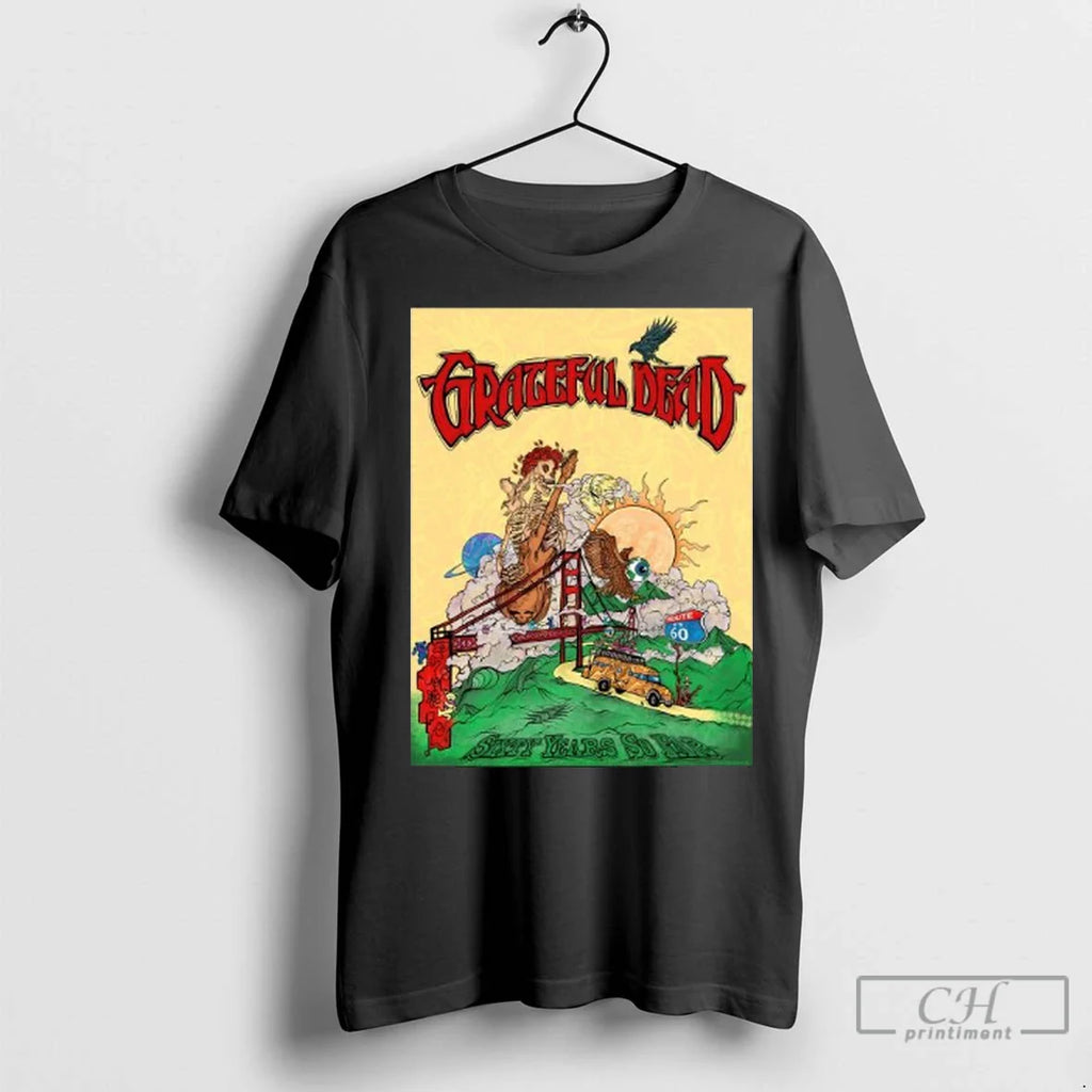Premium Grateful Dead 60 Years So Far Foil 2025 Long Sleve