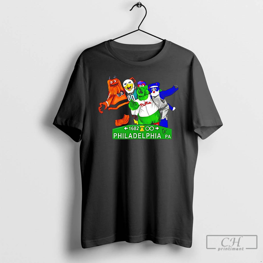 Premium Gritty Swoop Phanatic Franklin The Dog Philly Mascots Philadelphia 1682