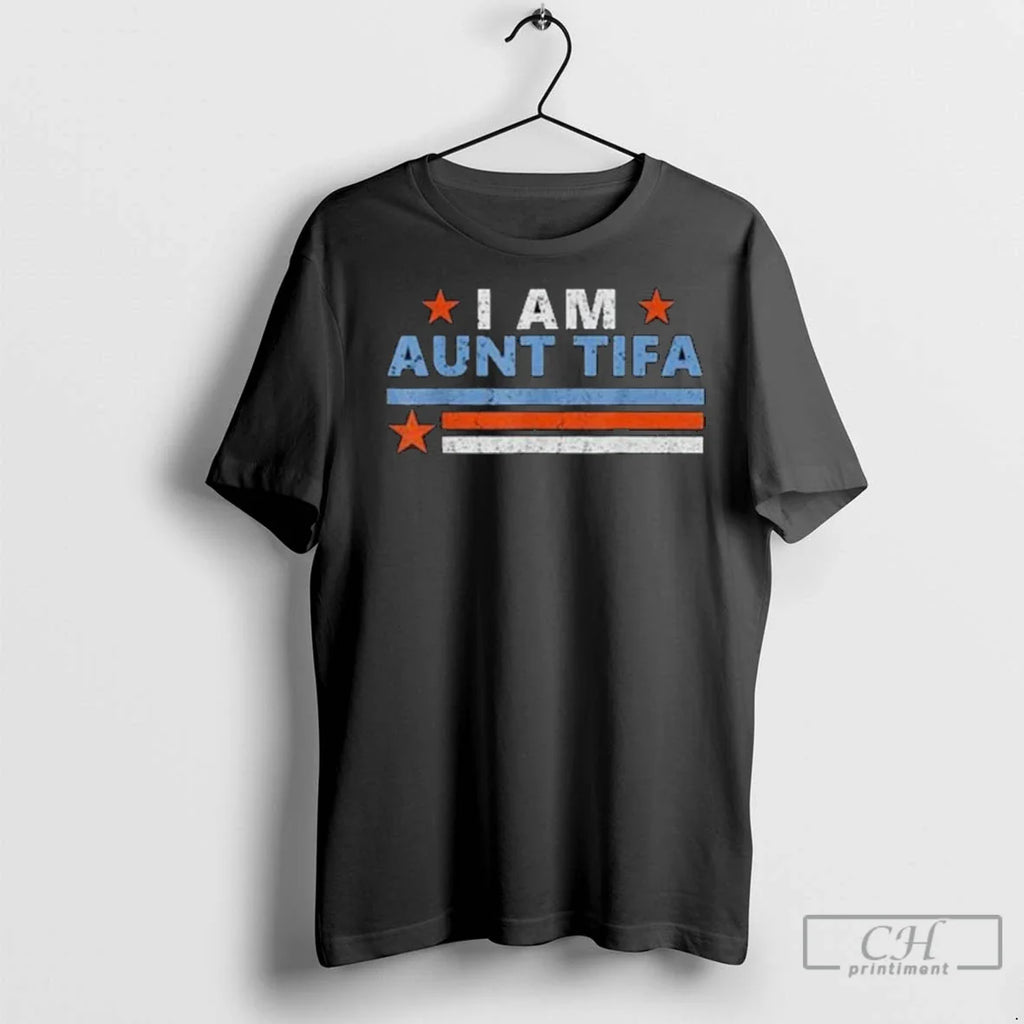 Premium I Am Aunt Tifa Funny Gift Long Sleve