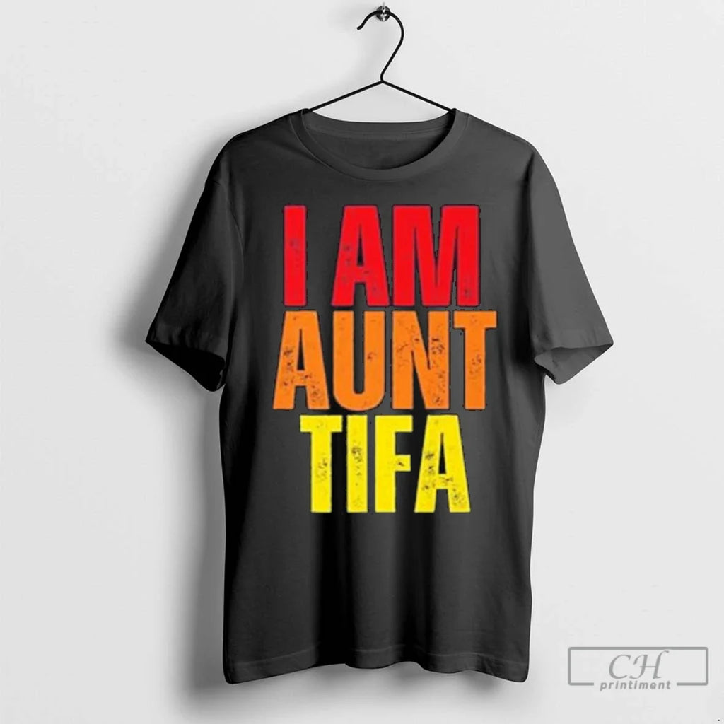 Premium I Am Aunt Tifa Sarcastic Sassiest Aunt Long Sleve
