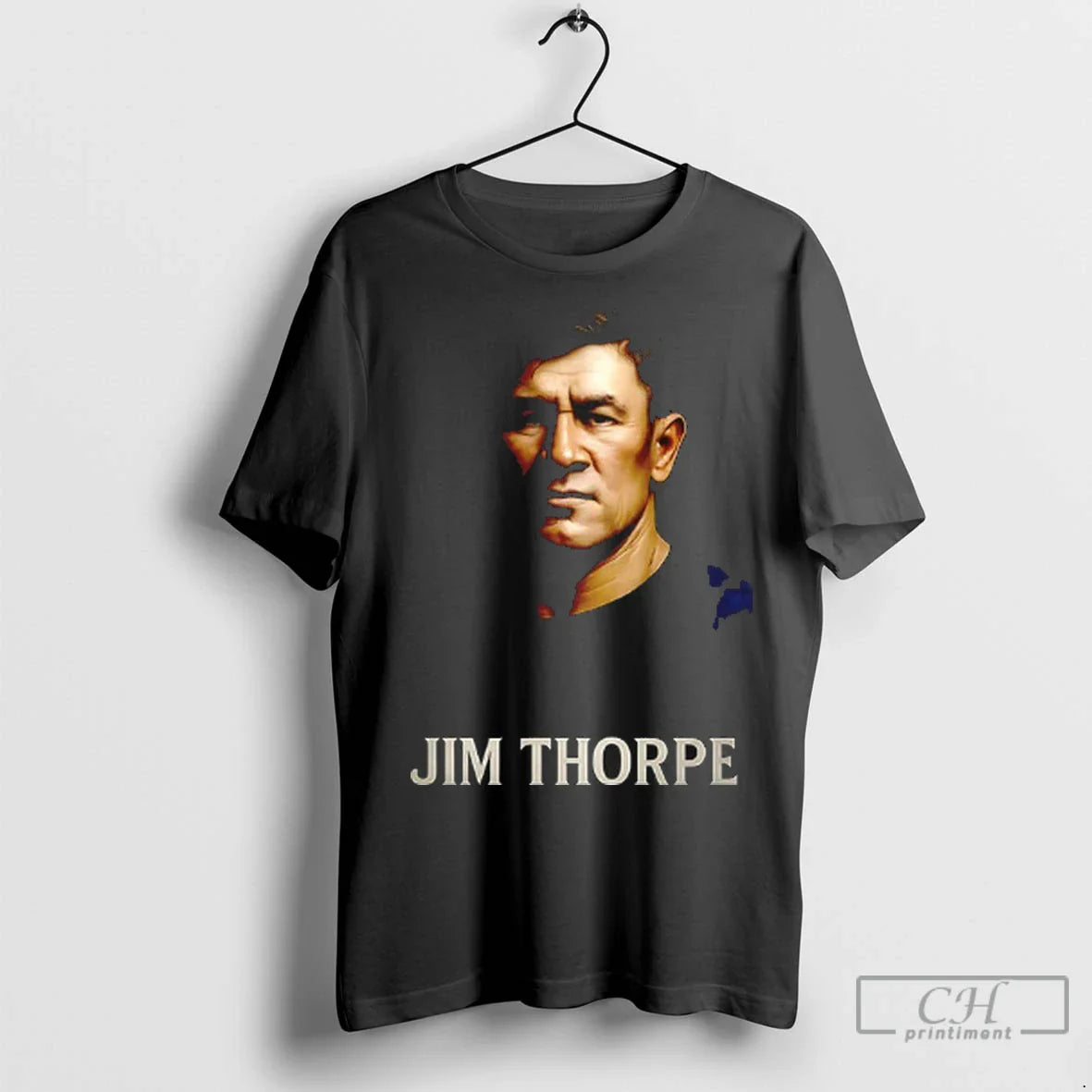 Premium Jim Thorpe Realistic Portrait
